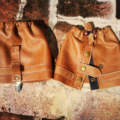 HANDMADE LEATHER GAITERS