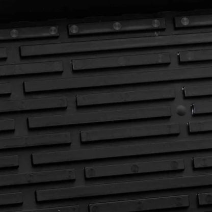 Combo - 30mm Flat Black Plastic Reusable Seed-/ Microgreen Tray with MESH Holes and NO Holes